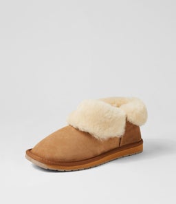 PLATINUM MINTARO EM CHESTNUT SUEDE