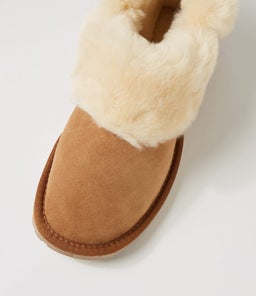 PLATINUM MINTARO EM CHESTNUT SUEDE