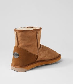PLATINUM STINGER MINI MENS EM CHESTNUT SUEDE