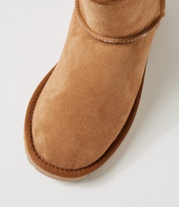 PLATINUM STINGER MINI MENS EM CHESTNUT SUEDE