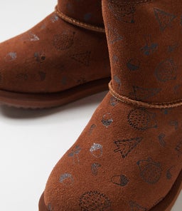 WOODLAND BRUMBY JNR EM OAK SUEDE