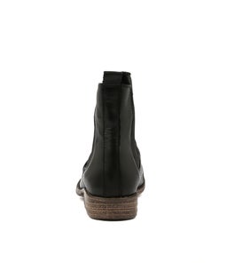WILLO W BLACK LEATHER