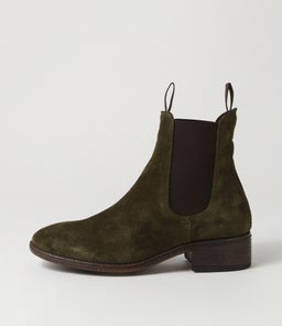 CELINA EO ARTICHOKE SUEDE