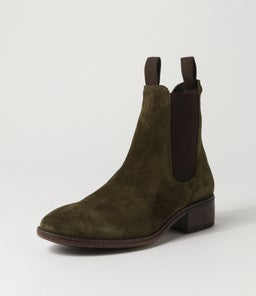 CELINA EO ARTICHOKE SUEDE