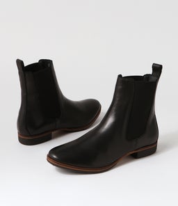GAZELLE EO BLACK LEATHER