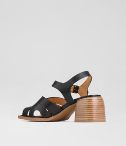 ISA EO BLACK LEATHER