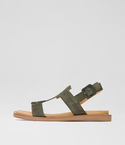 MONIE EO ARTICHOKE SUEDE