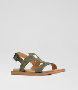 MONIE EO ARTICHOKE SUEDE