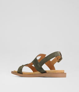 MONIE EO ARTICHOKE SUEDE