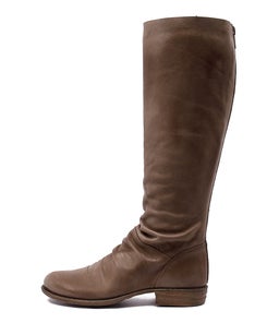 WILDOS W TAUPE LEATHER