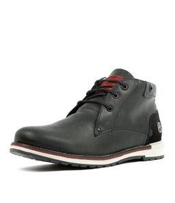 TREVOR BLACK LEATHER
