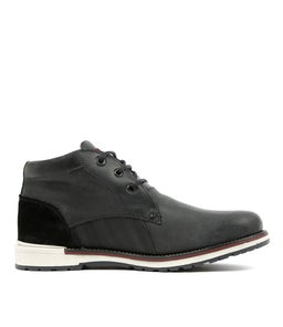 TREVOR BLACK LEATHER