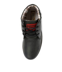 TREVOR BLACK LEATHER