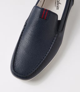 BERMUDA FL NAVY TUMBLE LEATHER