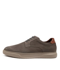 PREMIER PLAIN FL GREY NUBUCK