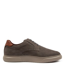 PREMIER PLAIN FL GREY NUBUCK
