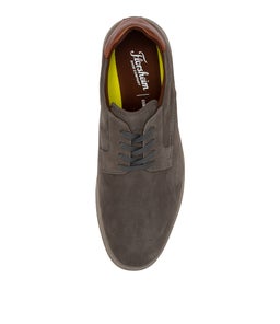 PREMIER PLAIN FL GREY NUBUCK