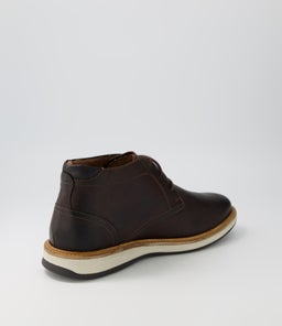 SCARSDALE CHUKKA FL BROWN CRAZYHORSE LEATHER