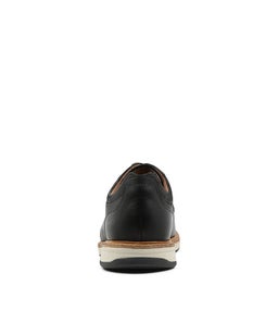 SCARSDALE PLAIN FL BLACK CRAZYHORSE LEATHER