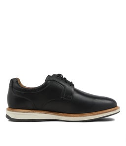 SCARSDALE PLAIN FL BLACK CRAZYHORSE LEATHER