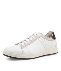 HEIST SNEAKER FL WHITE LEATHER