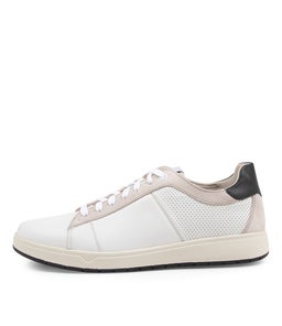 HEIST SNEAKER FL WHITE LEATHER