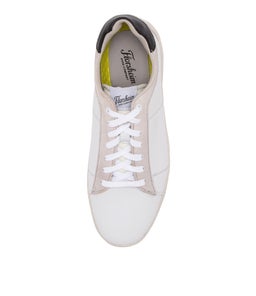 HEIST SNEAKER FL WHITE LEATHER
