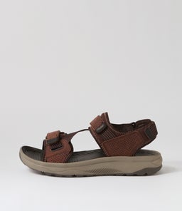 TREADLITE SANDAL FL BROWN COMBO NUBUCK