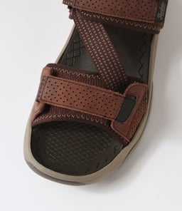 TREADLITE SANDAL FL BROWN COMBO NUBUCK