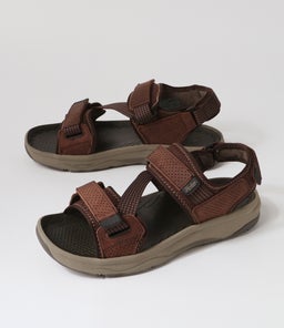 TREADLITE SANDAL FL BROWN COMBO NUBUCK