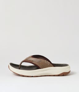 TREADLITE THONG FL TAUPE COMBO NUBUCK
