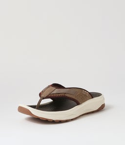 TREADLITE THONG FL TAUPE COMBO NUBUCK