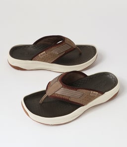 TREADLITE THONG FL TAUPE COMBO NUBUCK