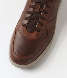 HEIST 6 H LACE FL BROWN CRAZYHORSE LEATHER
