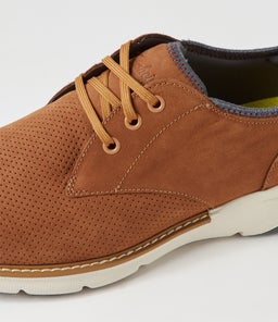 FRENZI PERF FL TAN NUBUCK