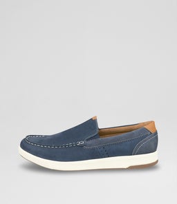 CROSSOVER MOC SL FL NAVY NUBUCK