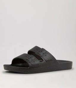 SLIDES JNR FM BLACK SMOOTH