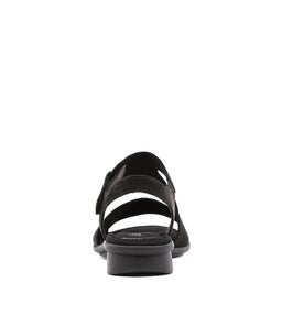 SURAYA SCHWARZ NUBUCK LEATHER