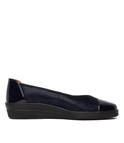 YVONNE OCEAN PATENT SUEDE