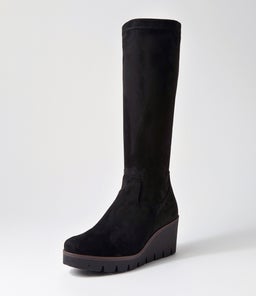 CHLOETTE GA SCHWARZ SUEDE