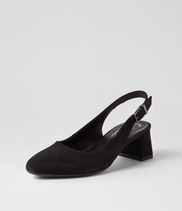 MIKALA GA SCHWARZ SUEDE