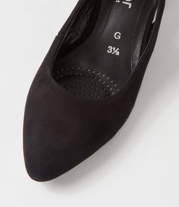 MIKALA GA SCHWARZ SUEDE