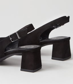 MIKALA GA SCHWARZ SUEDE