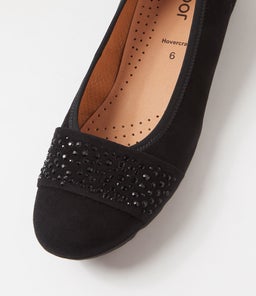 SENTI GA SCHWARZ SUEDE
