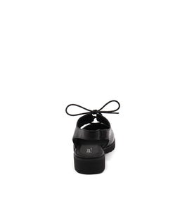 BABUSHKA BLACK LEATHER OILY LEATHER