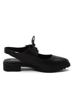 BABUSHKA BLACK LEATHER OILY LEATHER