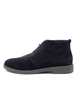 U BRANDLED B GE NAVY SUEDE