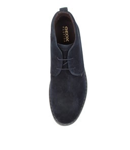 U BRANDLED B GE NAVY SUEDE