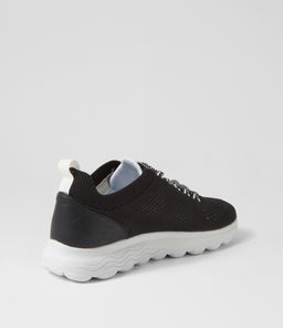 D SPHERICA A GE BLACK WHITE SOLE KNIT