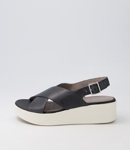 D LAUDARA B GE BLACK LEATHER